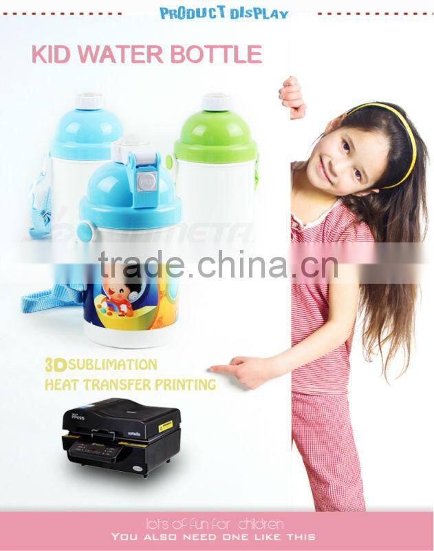 New Sublimation Kid Water Bottle For Heat Transfer Printing 400ml