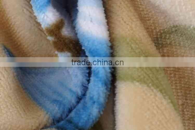 Tpu Laminated Patterned Waterproof Heavyweight Fleece Fabric