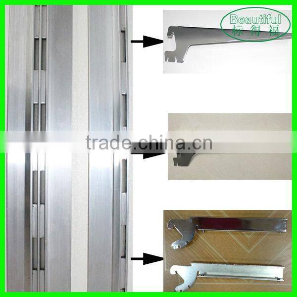 Single/Double Slot Aluminum Channel for MDF Board