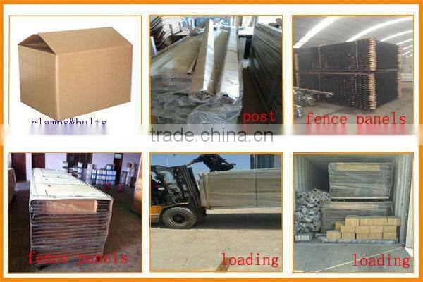 Cheap prefab decorative wrought iron fence panels for sale