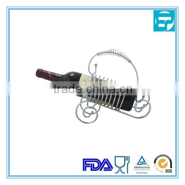 iron hanging wine rack