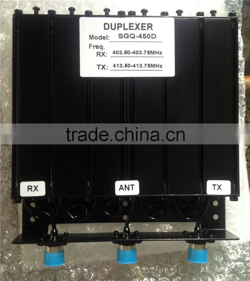 Portable two way radios 50W UHF 400~520MHz duplexer for radio repeater