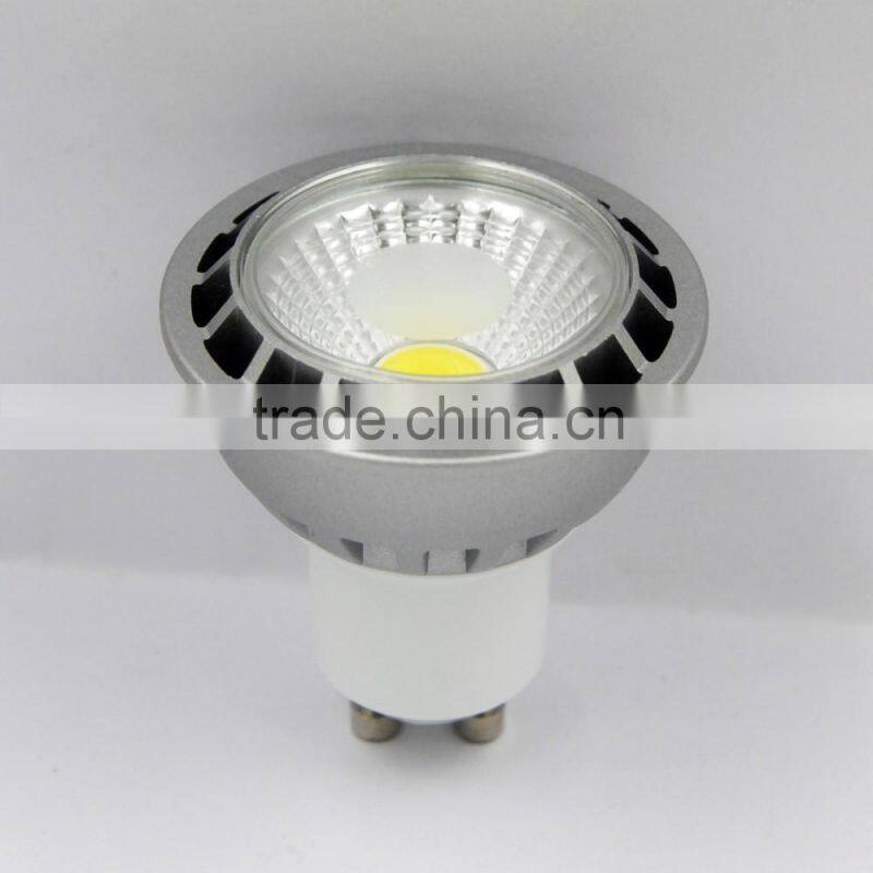 cob 7W Dimmable gu10 led bulbs cool white 6000K