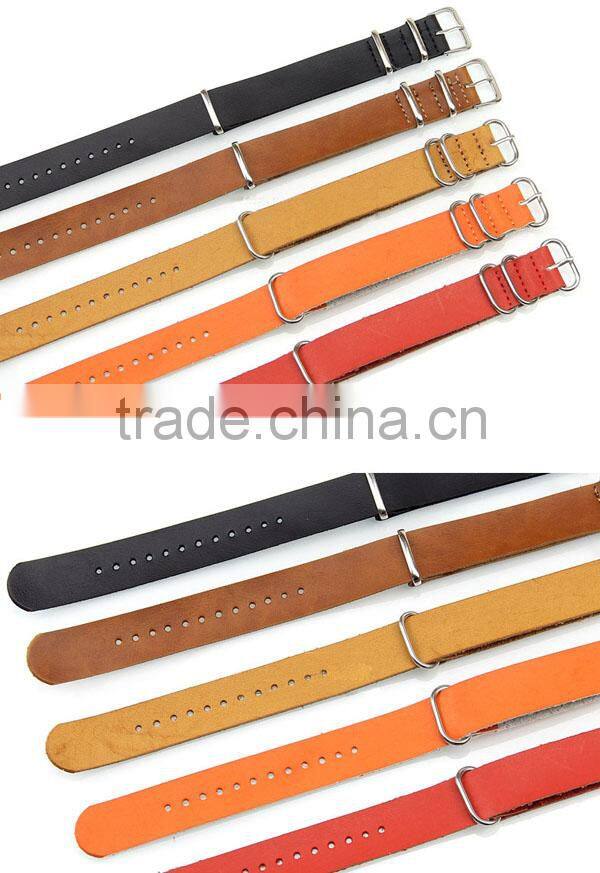 Casual Simple Leather Watch Band 2015 New Design