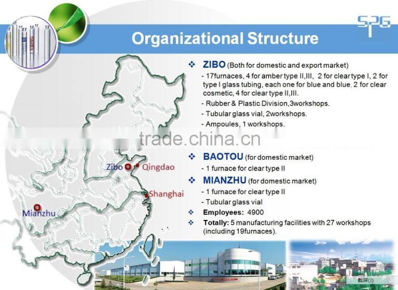 20ml tubular glass vial