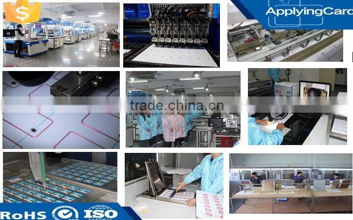 Hot selling polishing S70 chip PVC card with signature panel