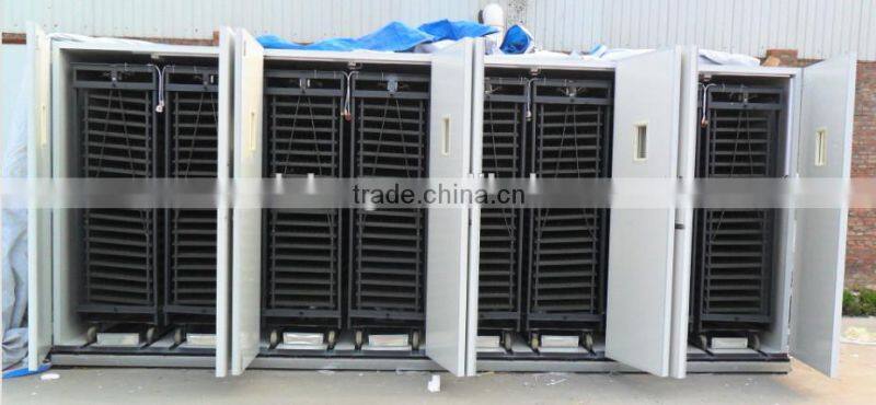 Hot sale big capacity 127296 egg incubator for quail eggs