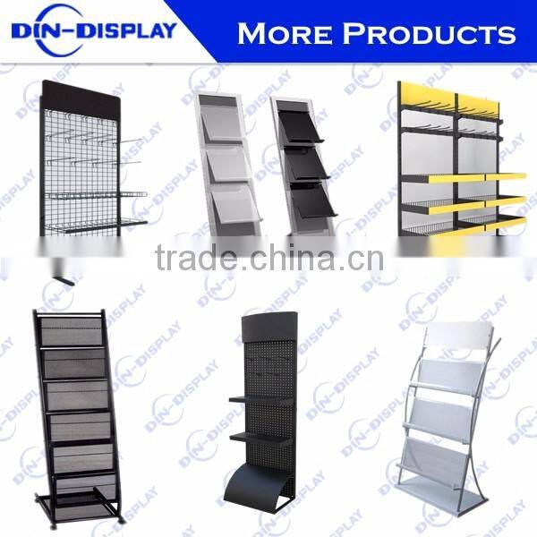 Exhibition Metallic Shelves Rack Display Rack Metal Storage Rack