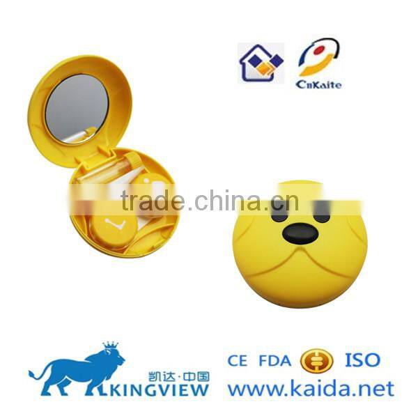 blue magic eye animal contact lenses cases