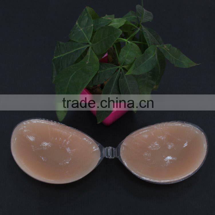 ladies sexy push up inflatable invisible bra new design