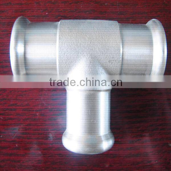 welding stainless steel tee