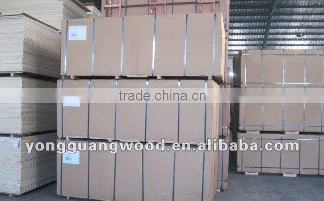 2.5mm~30mm double sided melamine mdf