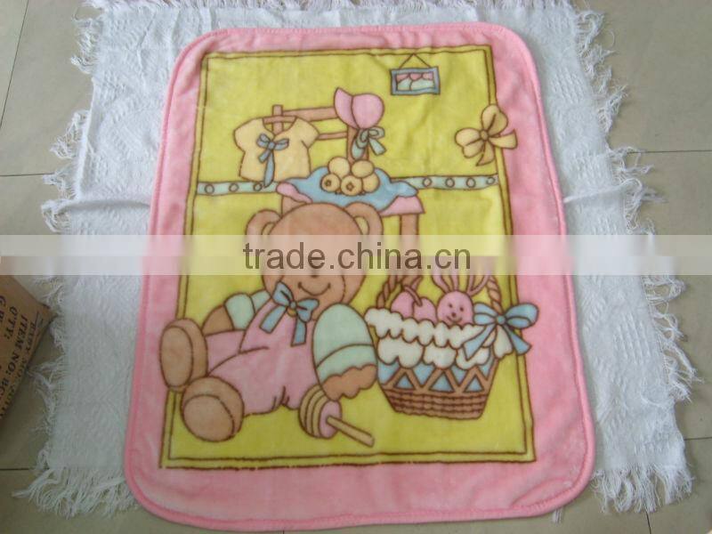 baby blanket, soft blanket 100% acrylic BC1088
