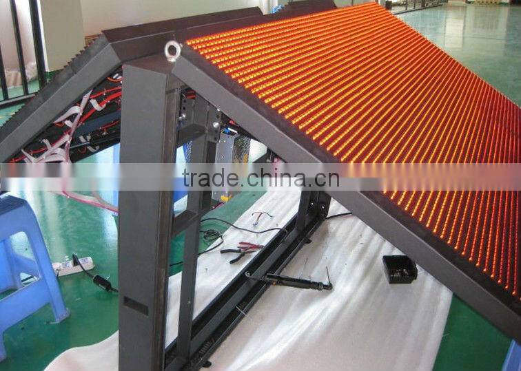 alibaba express innovative product p16 programmable high birghtness waterproof led double sided monitor double sided led monitor