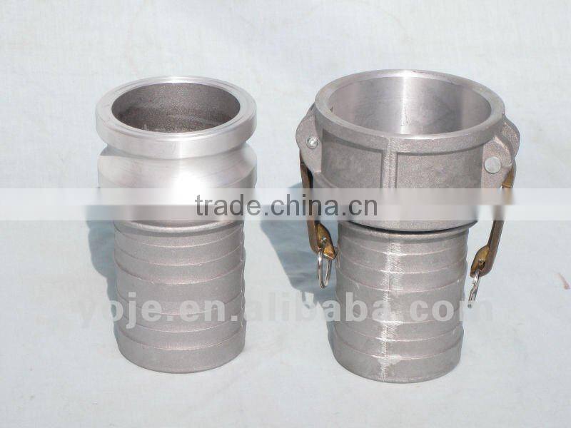 Camlock stainless steel part C 4"