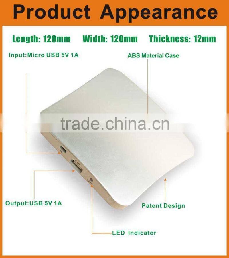 ABS protected material Lithium-ion polymer battery versatile solar bag