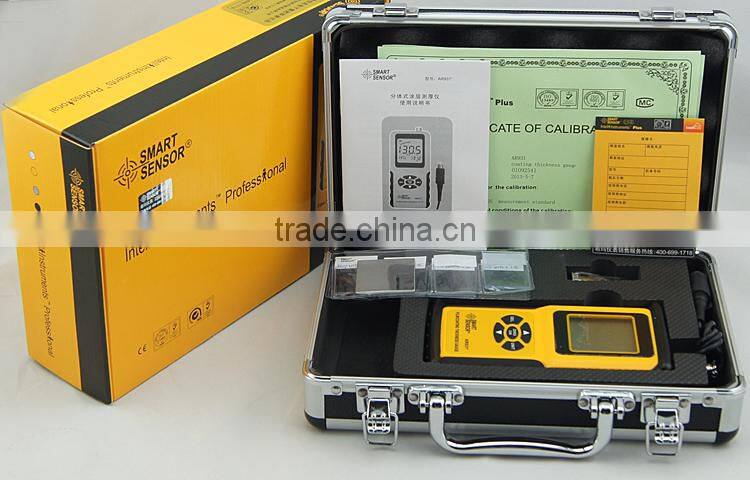 Smart Sensor AR931 Portable Precision Film Coating Thickness Meter Iron based Coating Thickness Detector