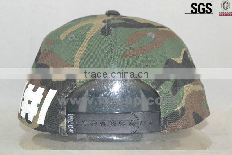 100%cotton snapback hat