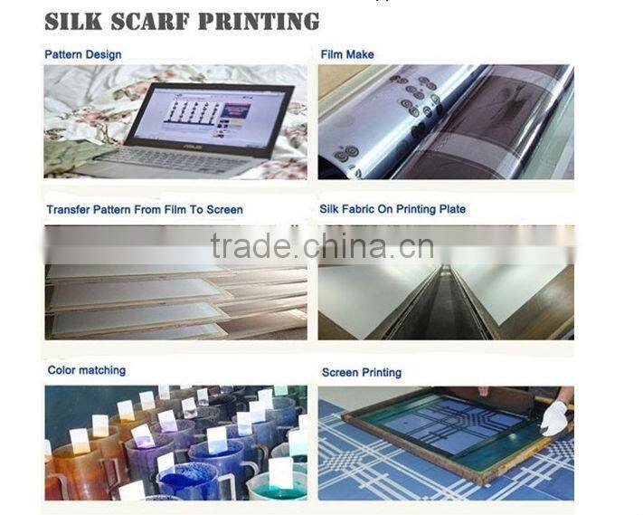 OEM 100% Silk Chiffon Scarf