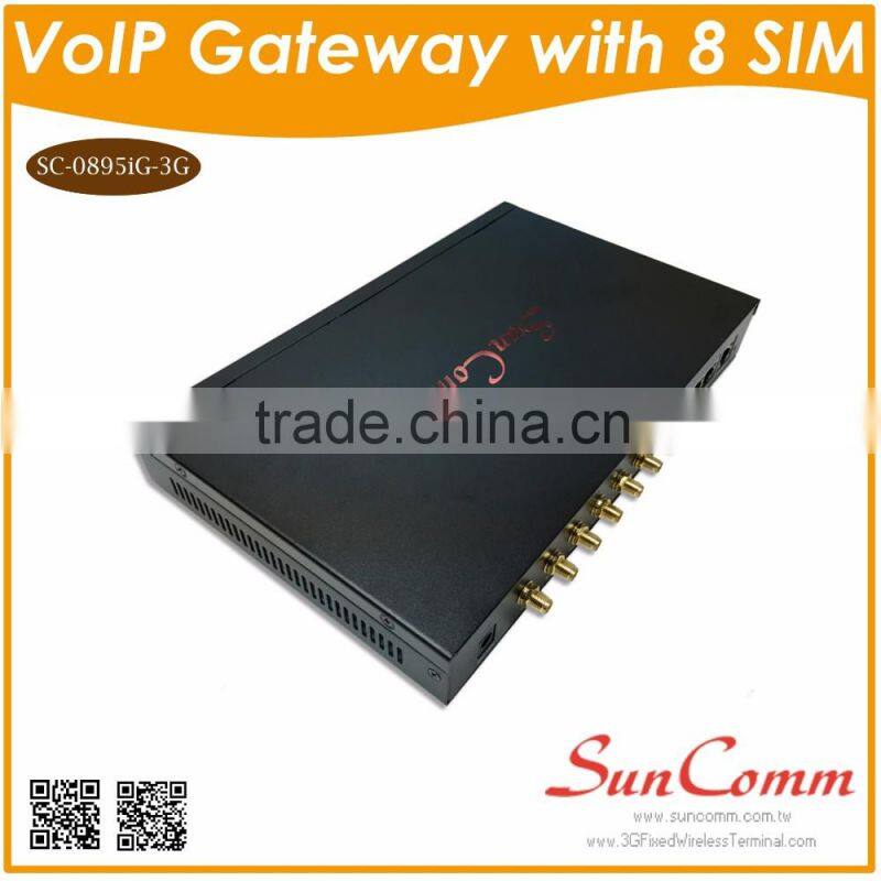 SC-0895iG SMS Quad band GSM GoIP Gateway with 4 sim