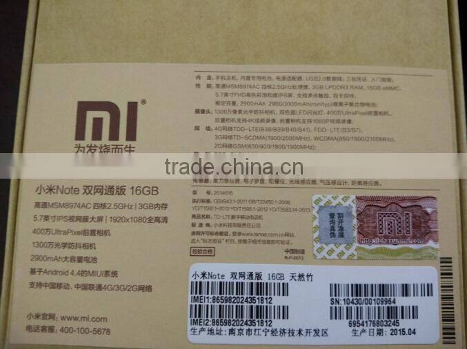 Xiaomi mi note pro 64gb gold Smartphone Hi-Fi/ 5.7"1920 x 1080 8cores/ 13MP camera