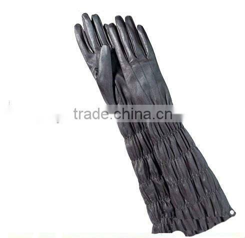GCXD2012-002 fashion lady leather gloves