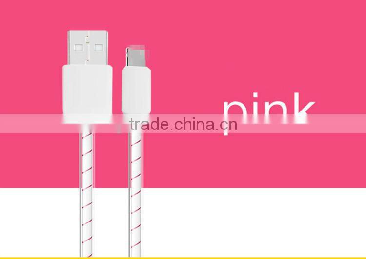 Best price for Android 8 pin jelly USB data charging cable