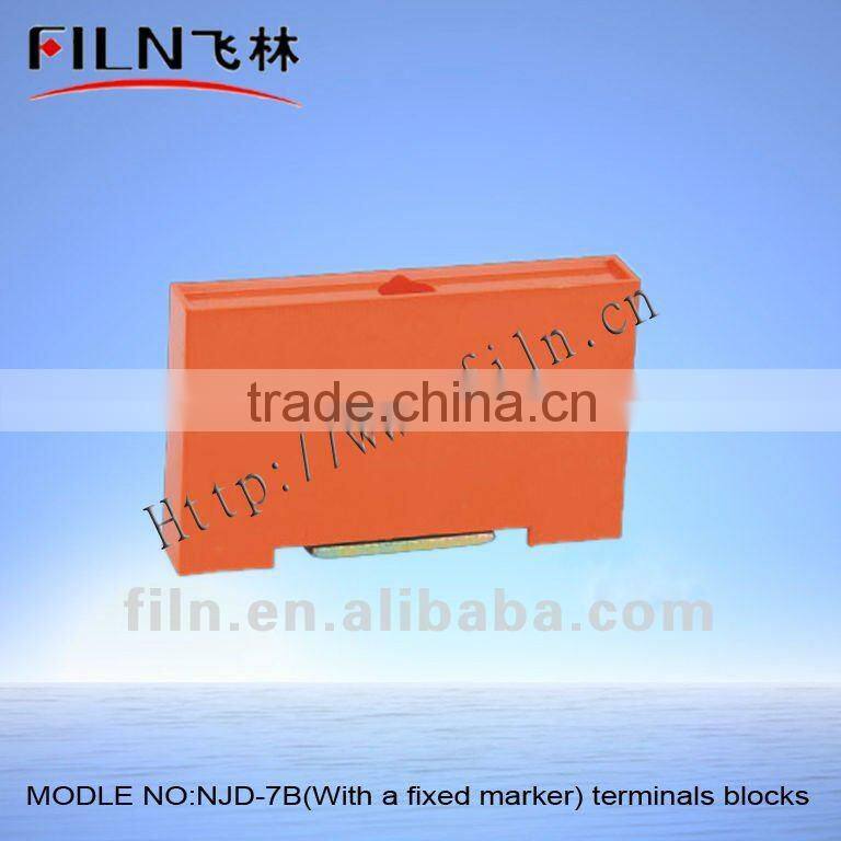 NJD-7L plastic electrical screw terminal block