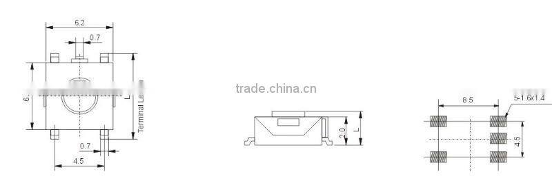 micro tact switch TS-1157