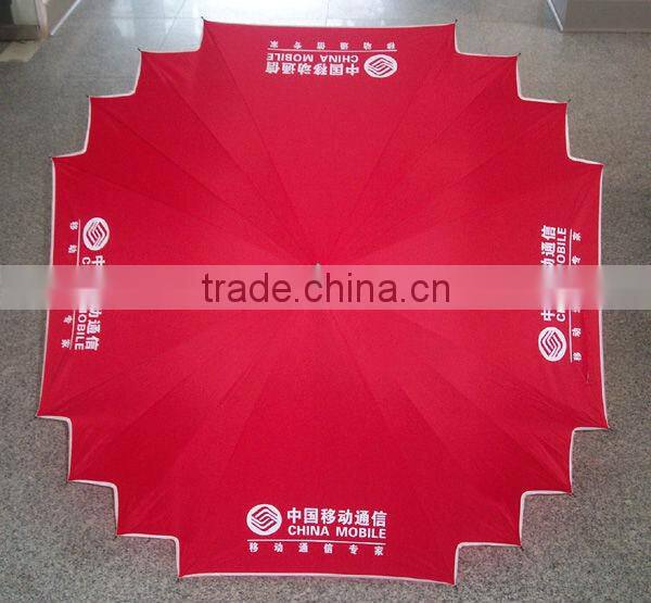 custom logo printed advertising square umbrella
