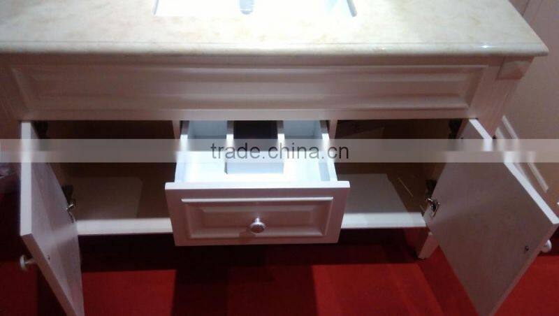 kangchen sanitary ware soild wood modern bathroom cabinet