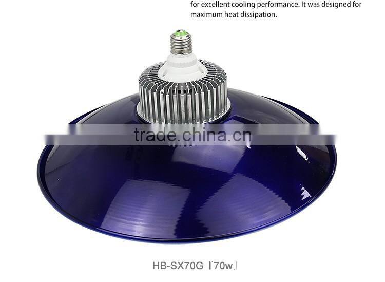 Safety hanging bridgelux SAA EMC ROHS 70W 100W highbay LED