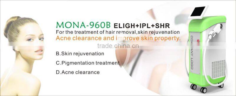 Beauty salon equipment Golden Supplier !!! Best E-light IPL SHR Hair Removal Laser 3 in 1 laser hair removal machine for sale