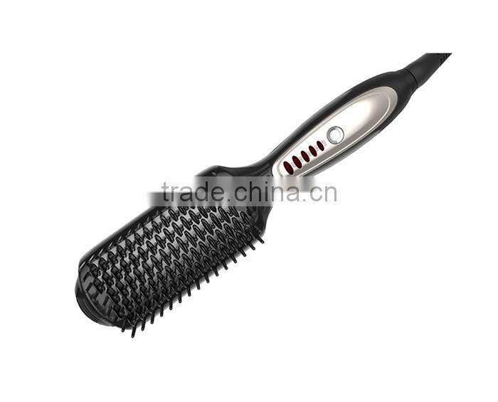 HZ-500 professional hair straightener comb with Aluminum and ceramic spraying