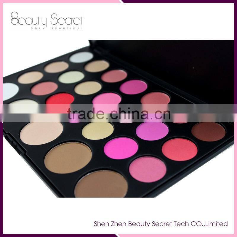 Private label 26 colors cosmetics palette of blusher for girls