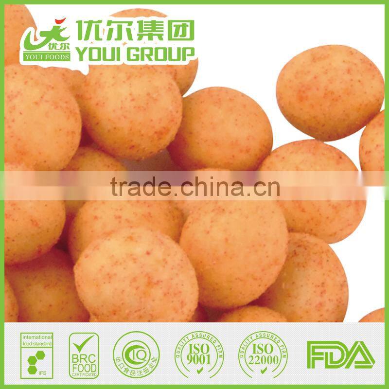 Hot Sale Wasabi Roasted Coated Peanuts Manufacturer