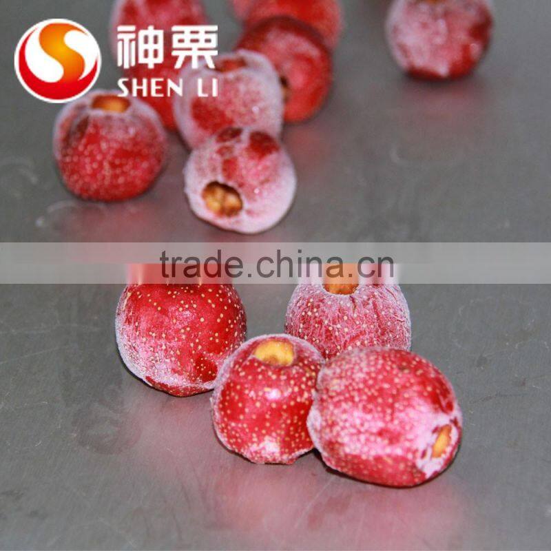 In order to healthy select organic health quick-frozen hawthorn berry fresh fruit