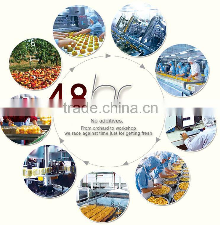 2016 new products Health Food Canned Fruit Peach InSyrup