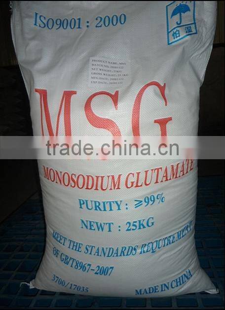 Chinese Monosodium Glutamate 99% 16mesh