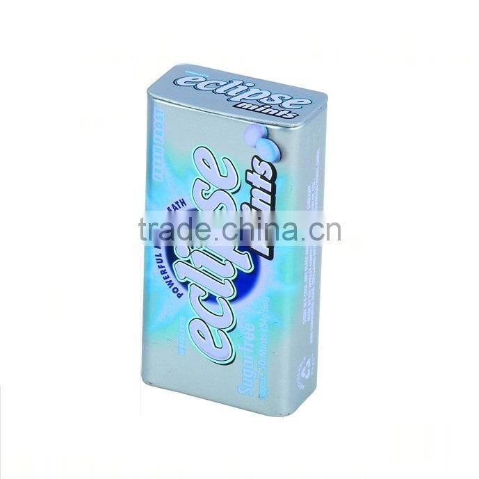 food packaging mint Tin Candy jar promotional tin