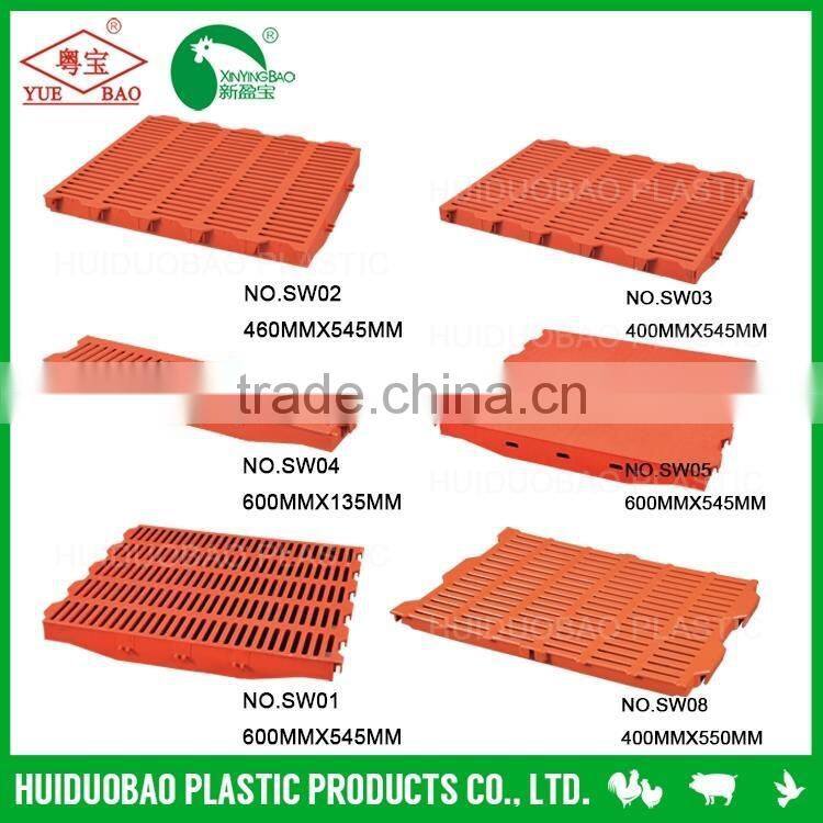 Poultry farm equipment pig plastic slat flooring for pig-keeping farm