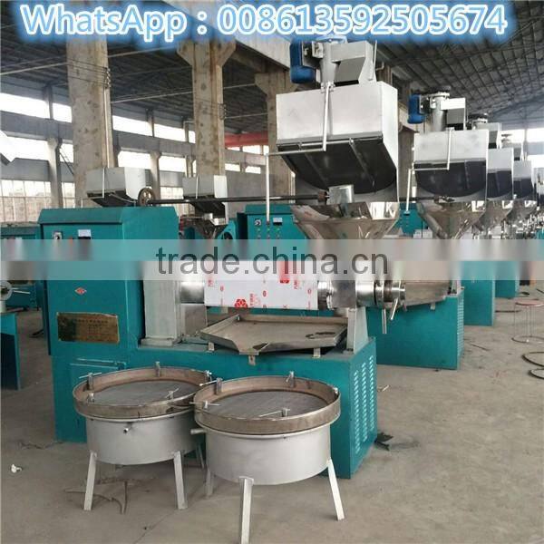 High capacity cold oil press machine with low price / coconut oil press machine