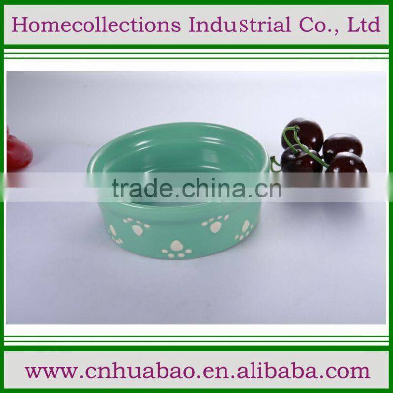 wholesale cheap price custom plastic pet dog food bowl for sale, middle size pet bowl travel pet bowl