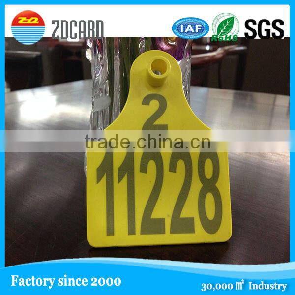 Alien H3 UHF rfid tags for chickens management