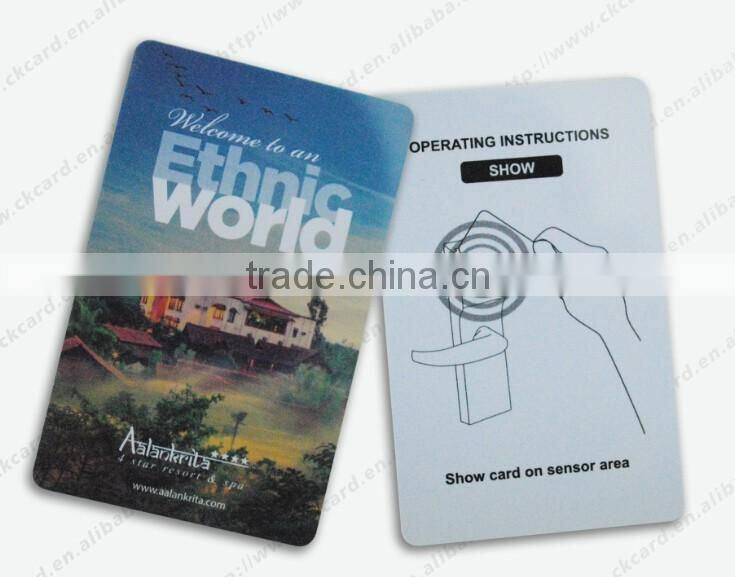 High quality wholesale RFID card for hotel key lock system