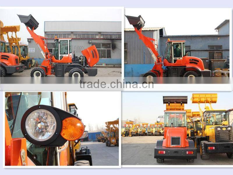 New Type And New Designed 1.5 Ton Mini Wheel Loader ZL915 With CE