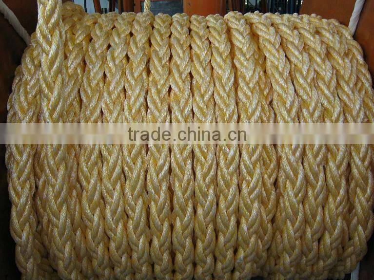 8strands nylon marine rope, boat rope