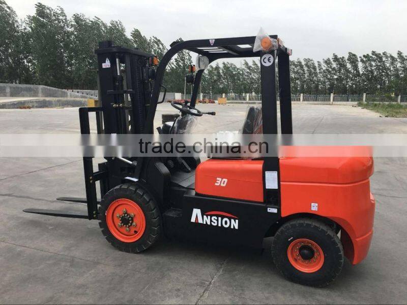 Chinese famous Brand 2-5TON diesel counterweight hydraulic new forklift price