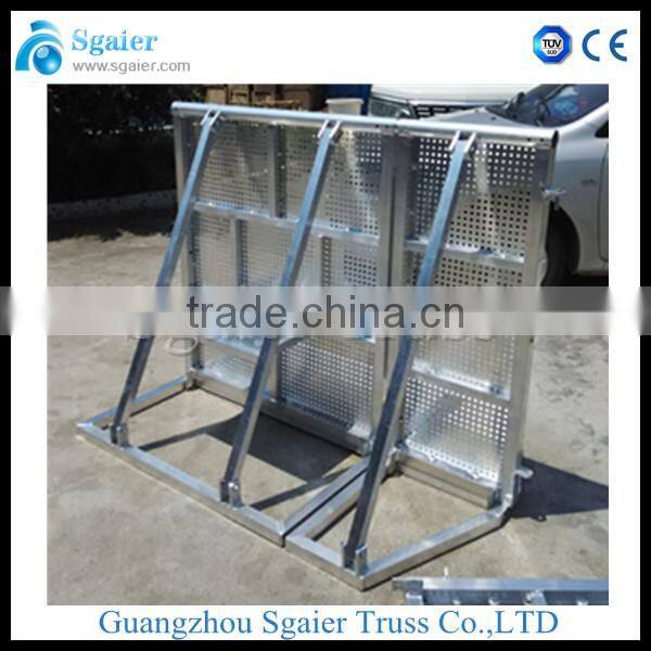 Wholesale Decorative queue line stand/barricade stand/concert crowd control barrier for sale