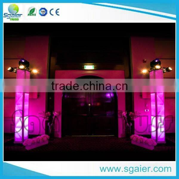 2m height used aluminum truss totem for moving head on sale